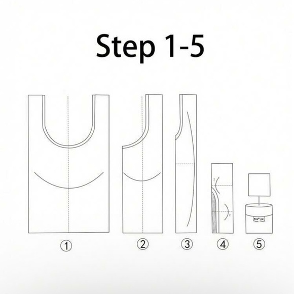 Colorful Adorable Dog Print Foldable Tote Bag - Picture 5 of 6